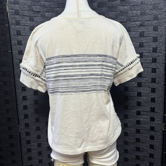 Anthropologie Eva Franco Sz SP Nantucket Striped Top - Picture 5 of 8